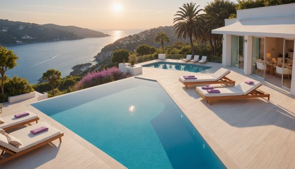 location villa de luxe piscine privee