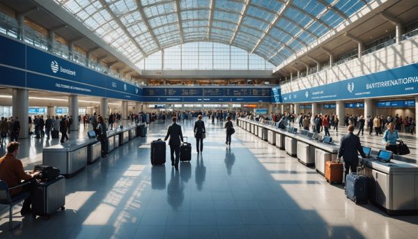vol direct aeroport international formalites
